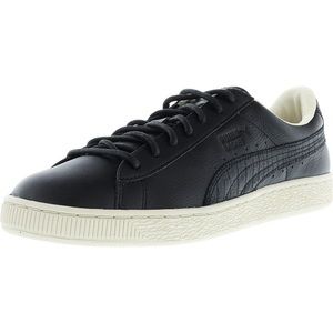 Puma Men's Basket Classic Citi Black Ankle-High Basketball Shoe